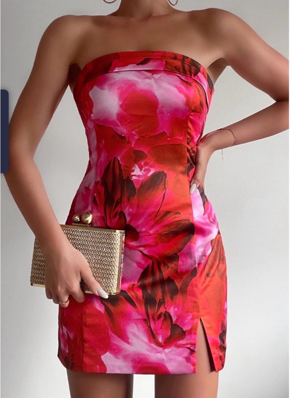 RUNAWAY Jade Mini Dress Calista Pink